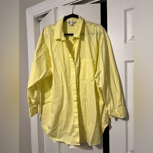 Old Navy Boyfriend Button Down Shirt: Women’s 2X